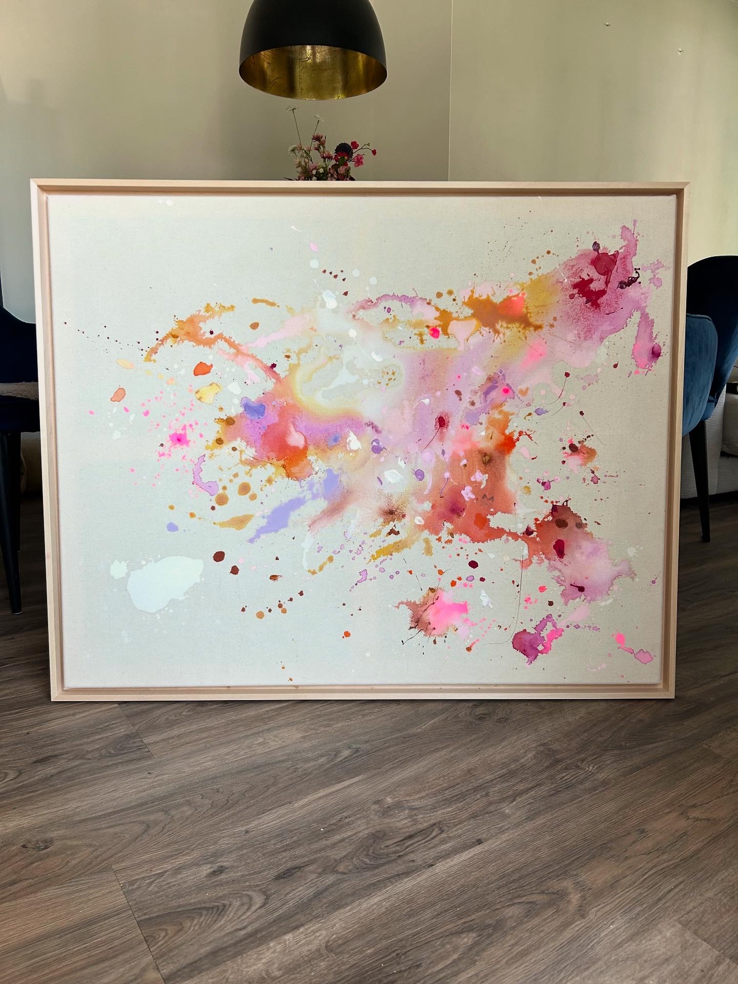 See the Good, 2025, Acryl auf roher Baumwollleinwand, Ansicht 2